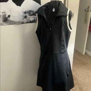 Sincerely Jules Black Sleeveless Mini Dress with Sailor Collar